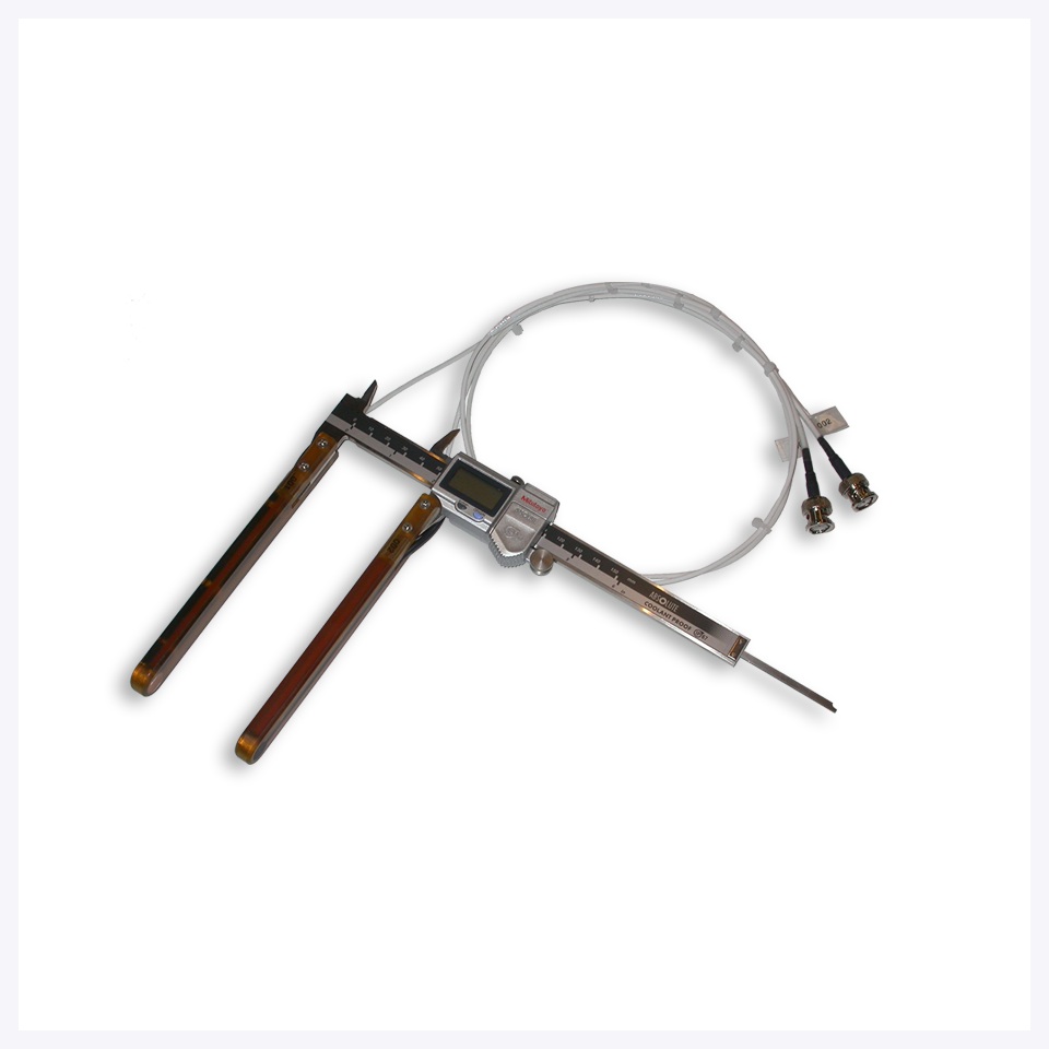 Two metal allen wrenches or hex keys arranged in an L-shape on a white background.