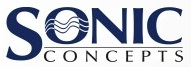 Sonic-Concepts-logo A blue circular logo with white text reading "CONC" and a stylized arc design element.