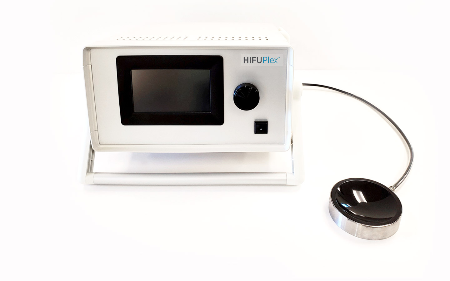 White microwave oven on a clean background